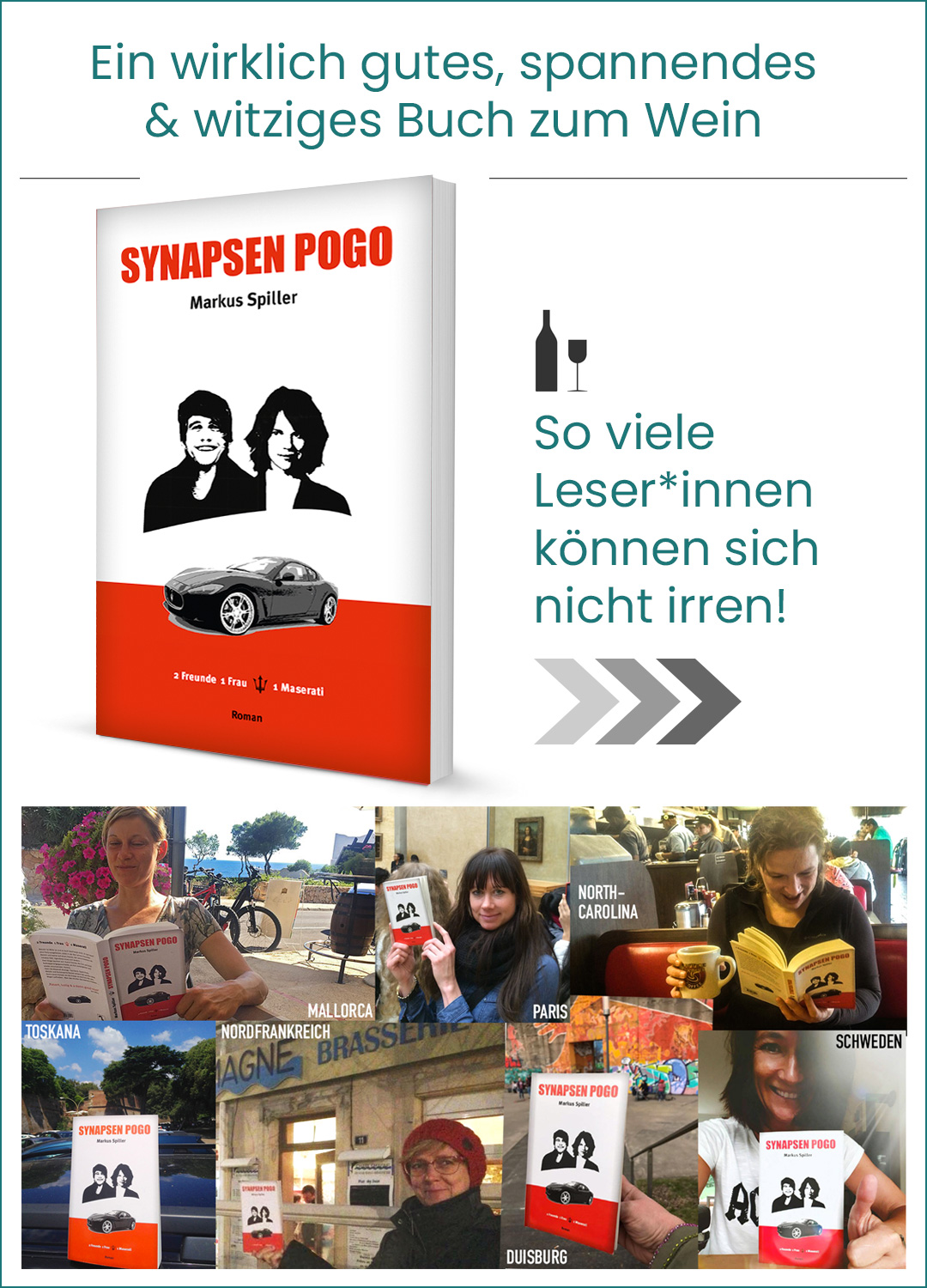 Gutes, spannendes und witziges Buch - Synapsenpogo