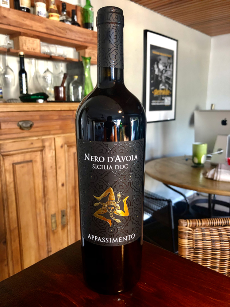Rotwein Nero d'Avola aus Sizilien