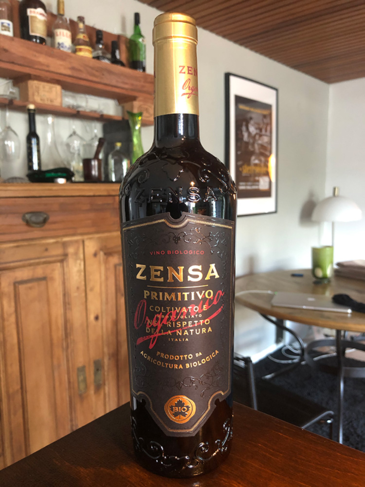 Rotwein Zensa Primitivo aus Apulien