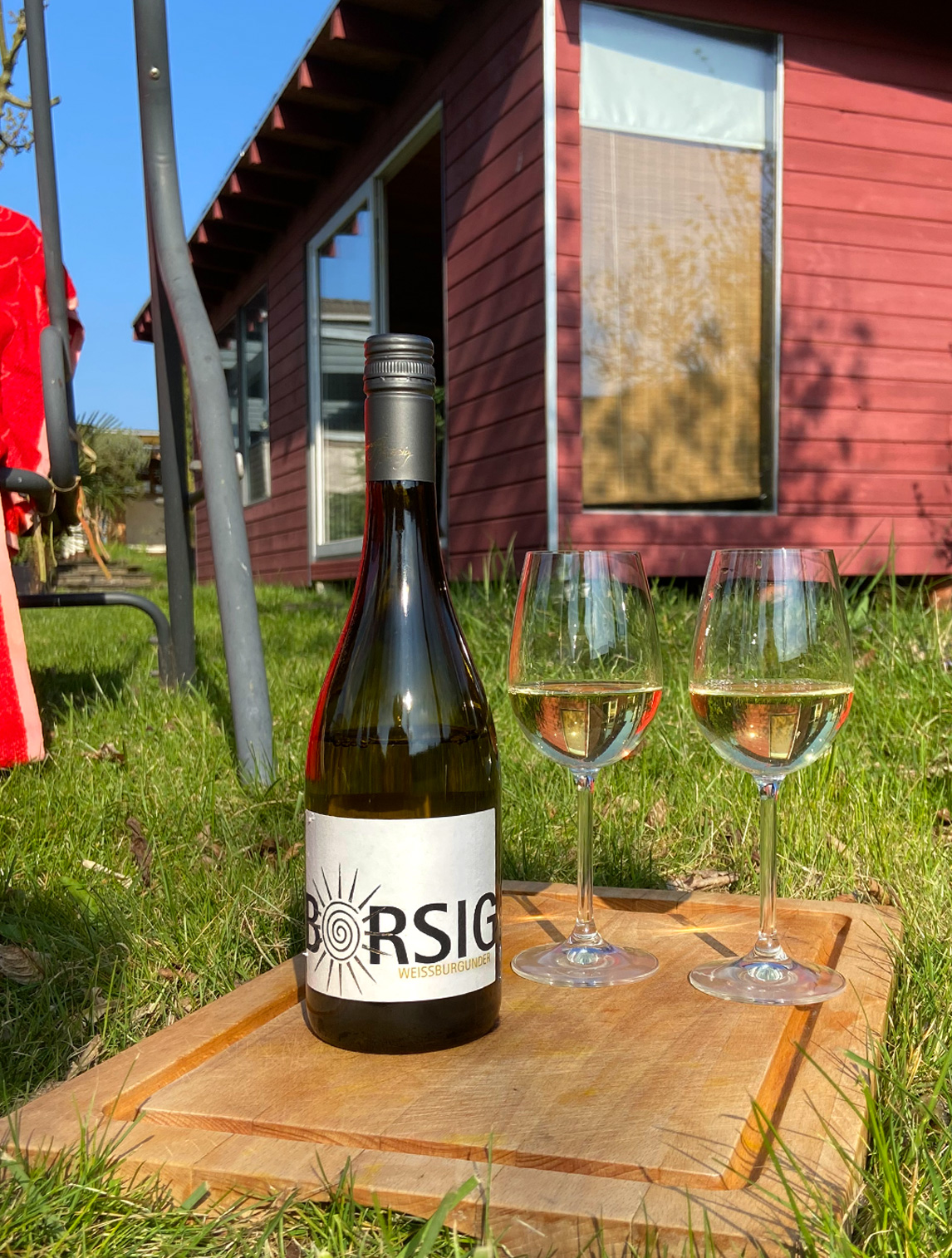 Weißwein Börsig Weissburgunder