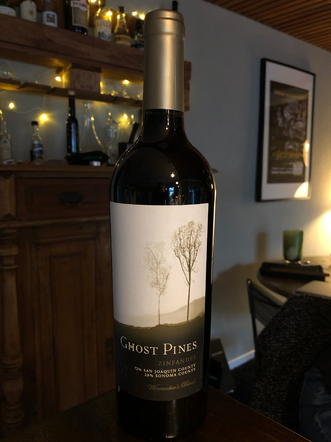 Rotwein Ghost Pines aus Kalifornien in den USA