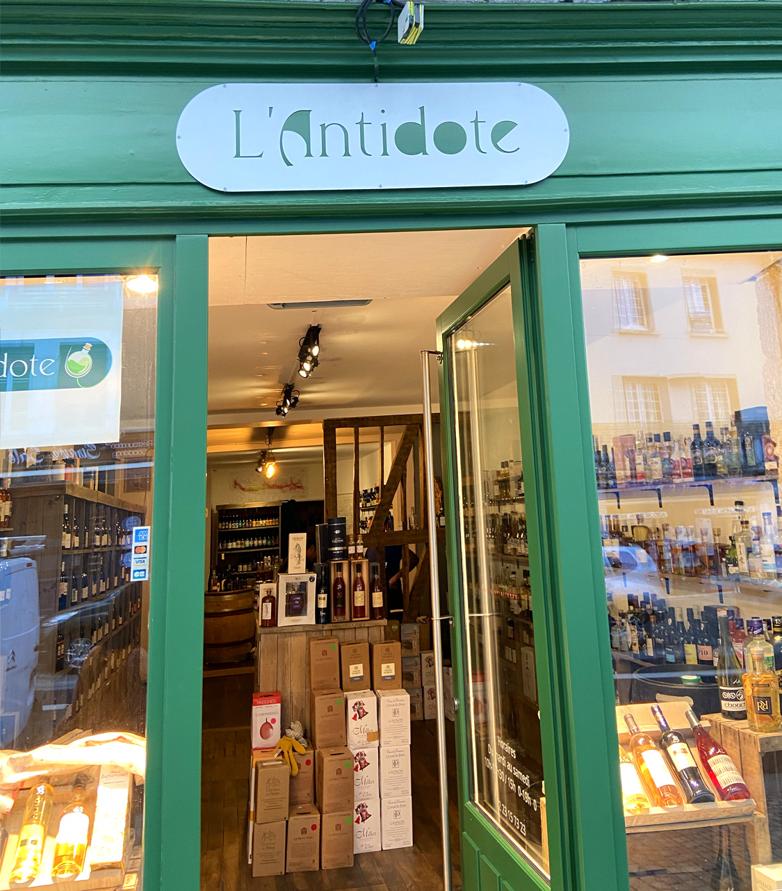 Weinkeller L'Antidote in Dol-de-Bretagne