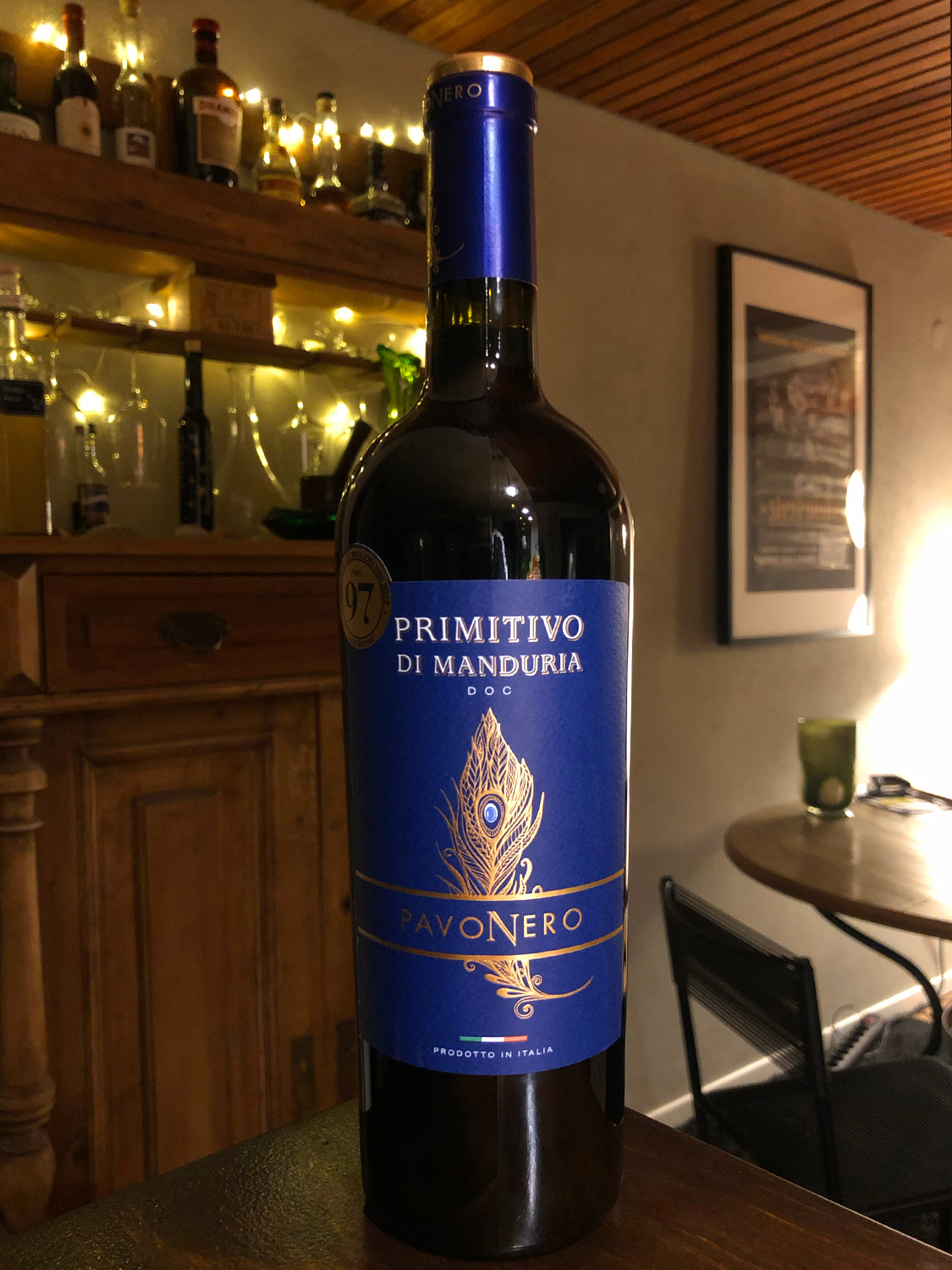 Rotwein Pavonero Primitivo di Manduria 