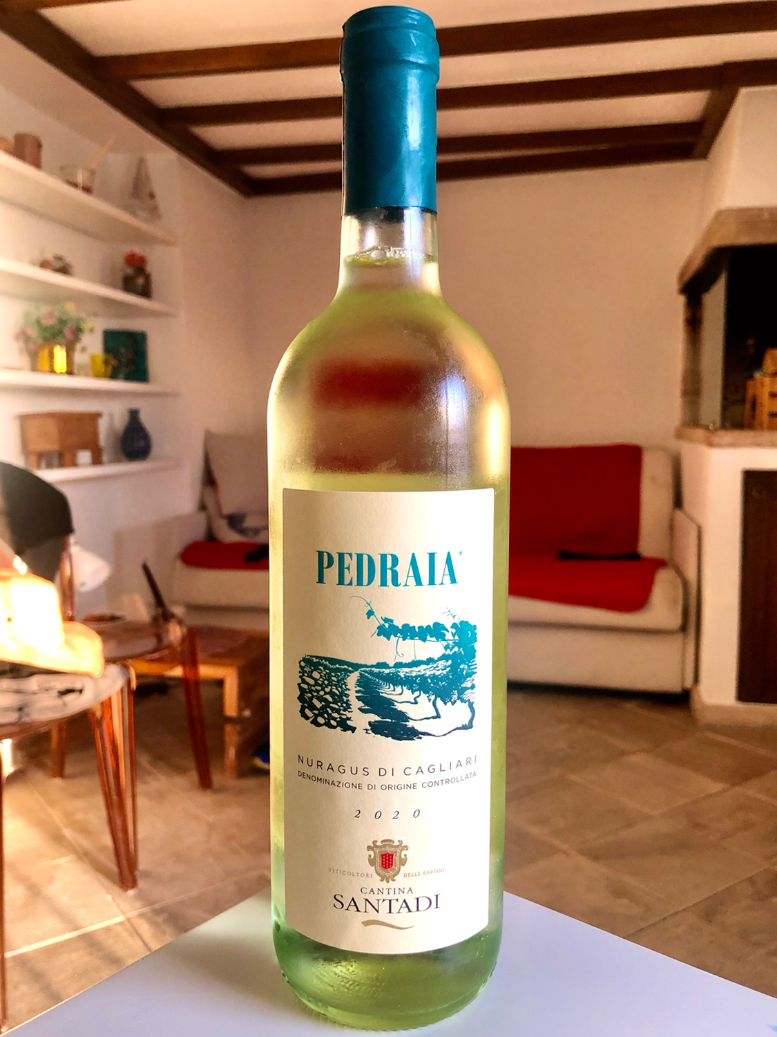 Weißwein Pedraia Nuragus Di Cagliari