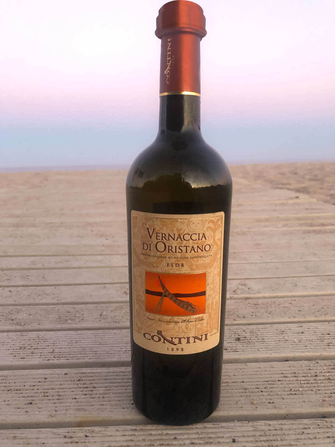 Weißwein Vernaccia di Oristano Contini